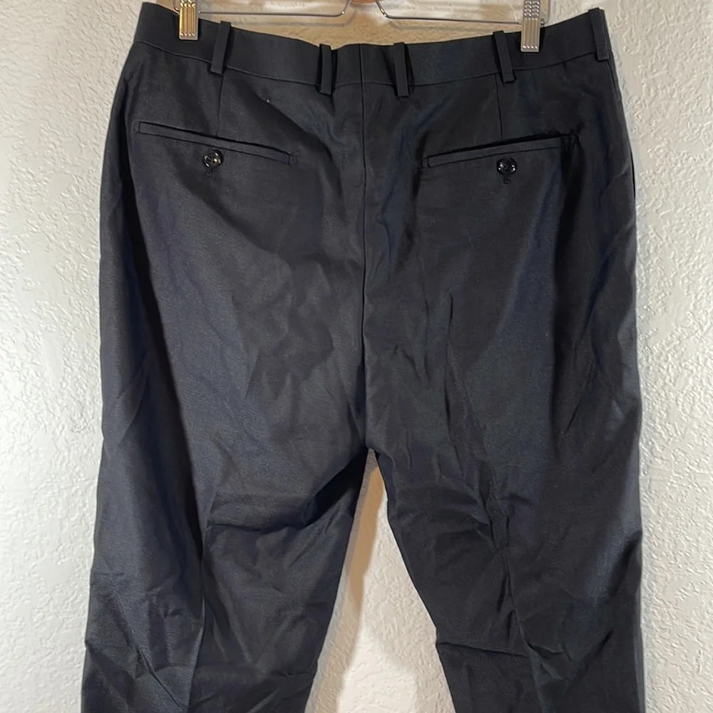 WEST END BLACK UNHEMMED DRESS Size 38 W US PANTS MEN With Pockets NEW - Picture 6 of 8